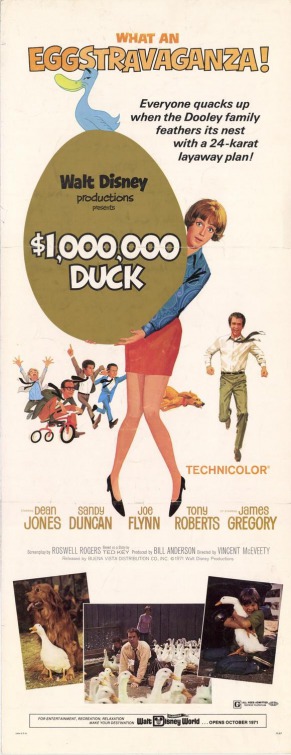 The Million Dollar Duck Movie Poster