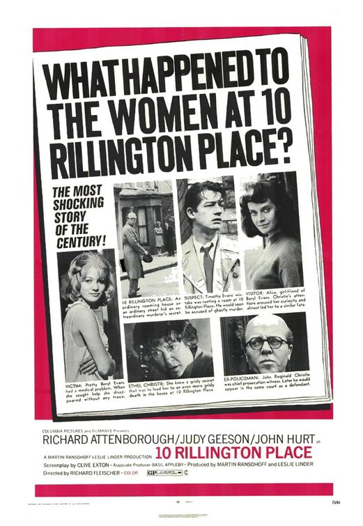 10 Rillington Place Movie Poster
