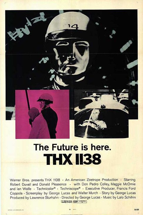 THX-1138 Movie Poster