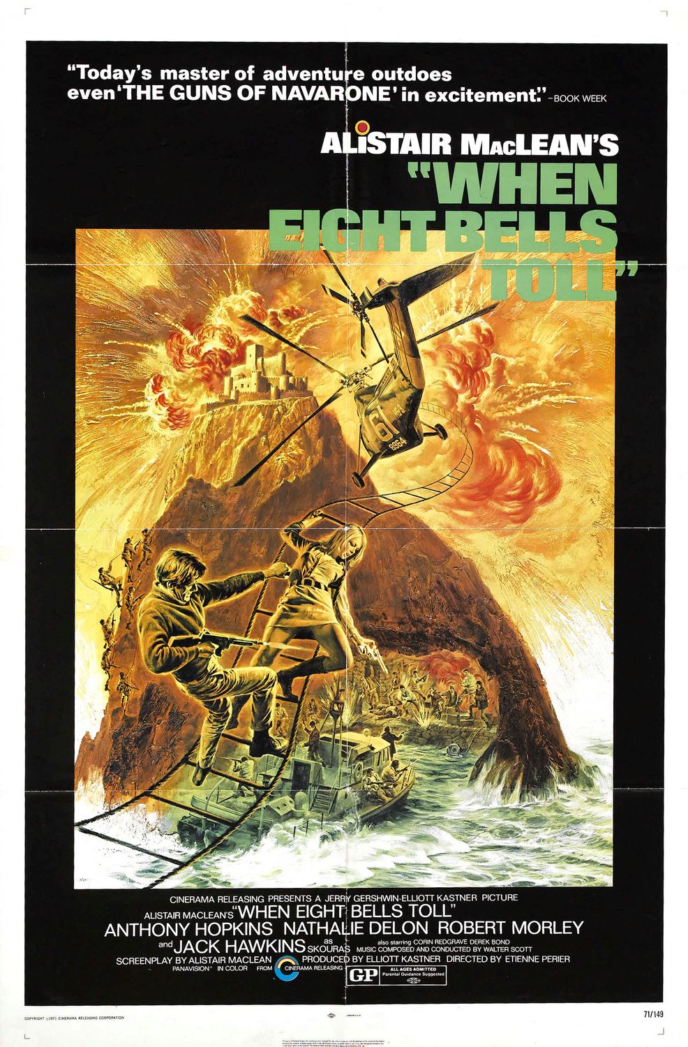 Extra Large Movie Poster Image for When Eight Bells Toll 