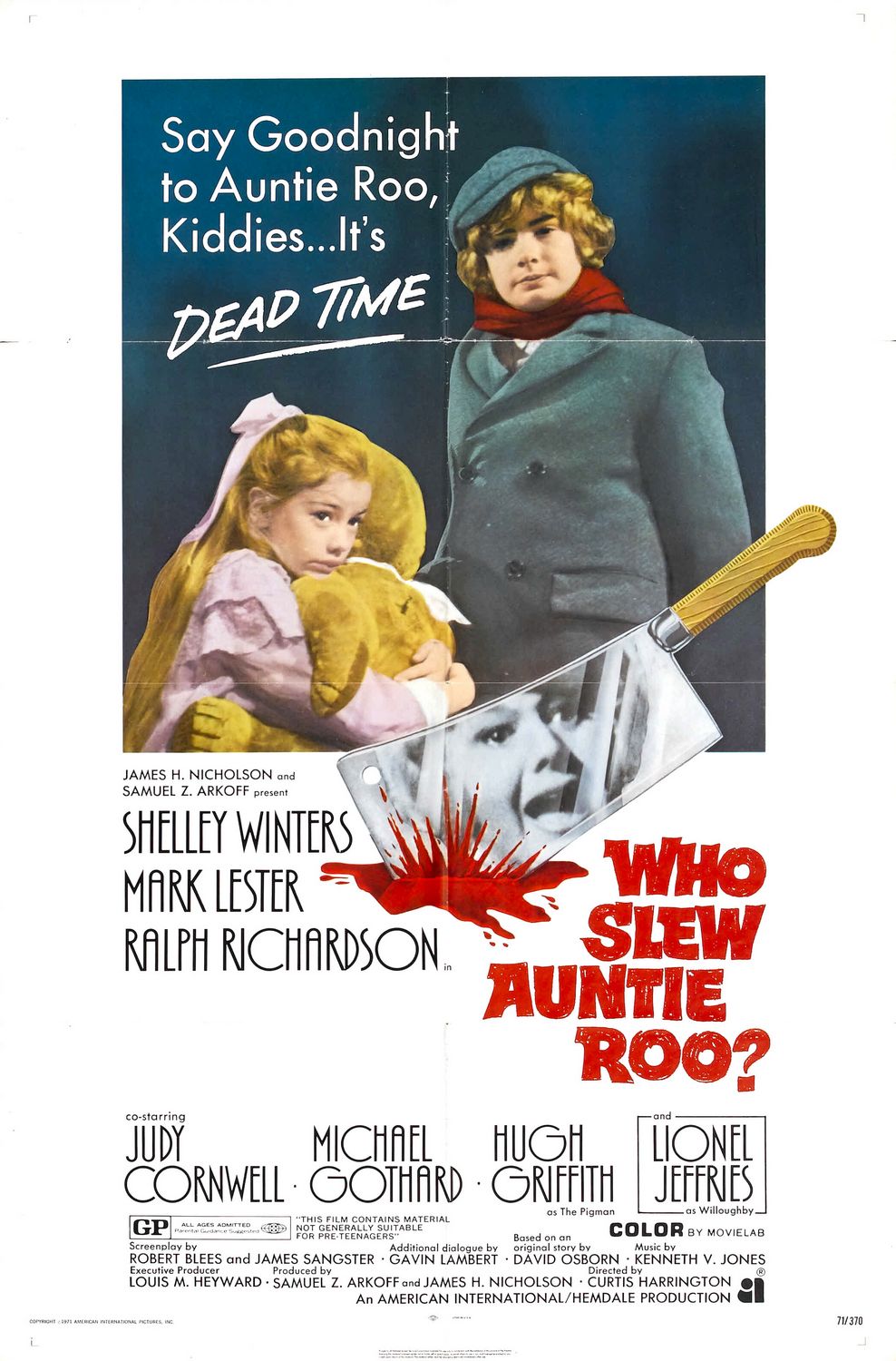 Extra Large Movie Poster Image for Who Slew Auntie Roo? (#1 of 2)