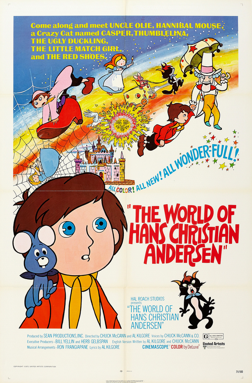 Extra Large Movie Poster Image for The World of Hans Christian Andersen 