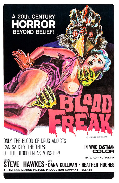 Blood Freak Movie Poster