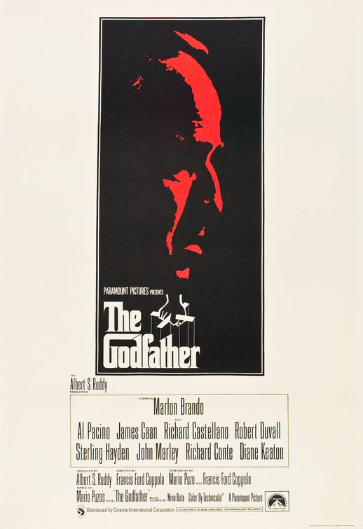 The Godfather Movie Poster