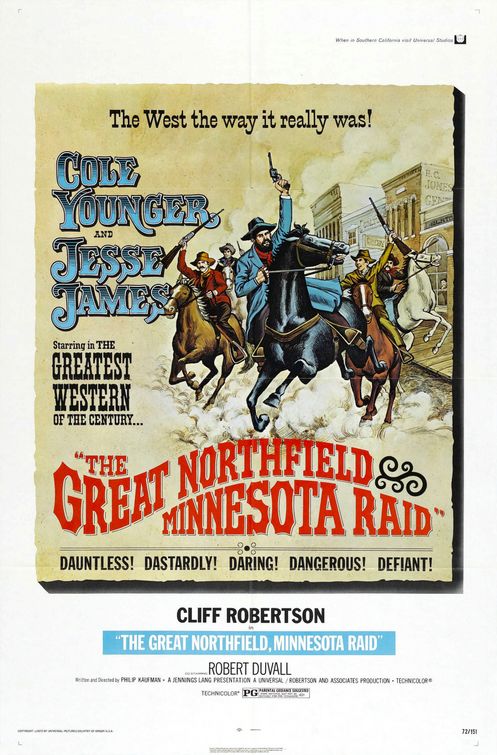 The Great Northfield Minnesota Raid Movie Poster