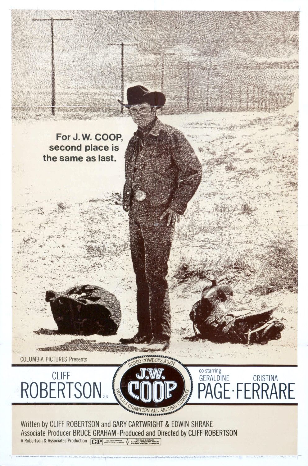 Extra Large Movie Poster Image for J.W. Coop 