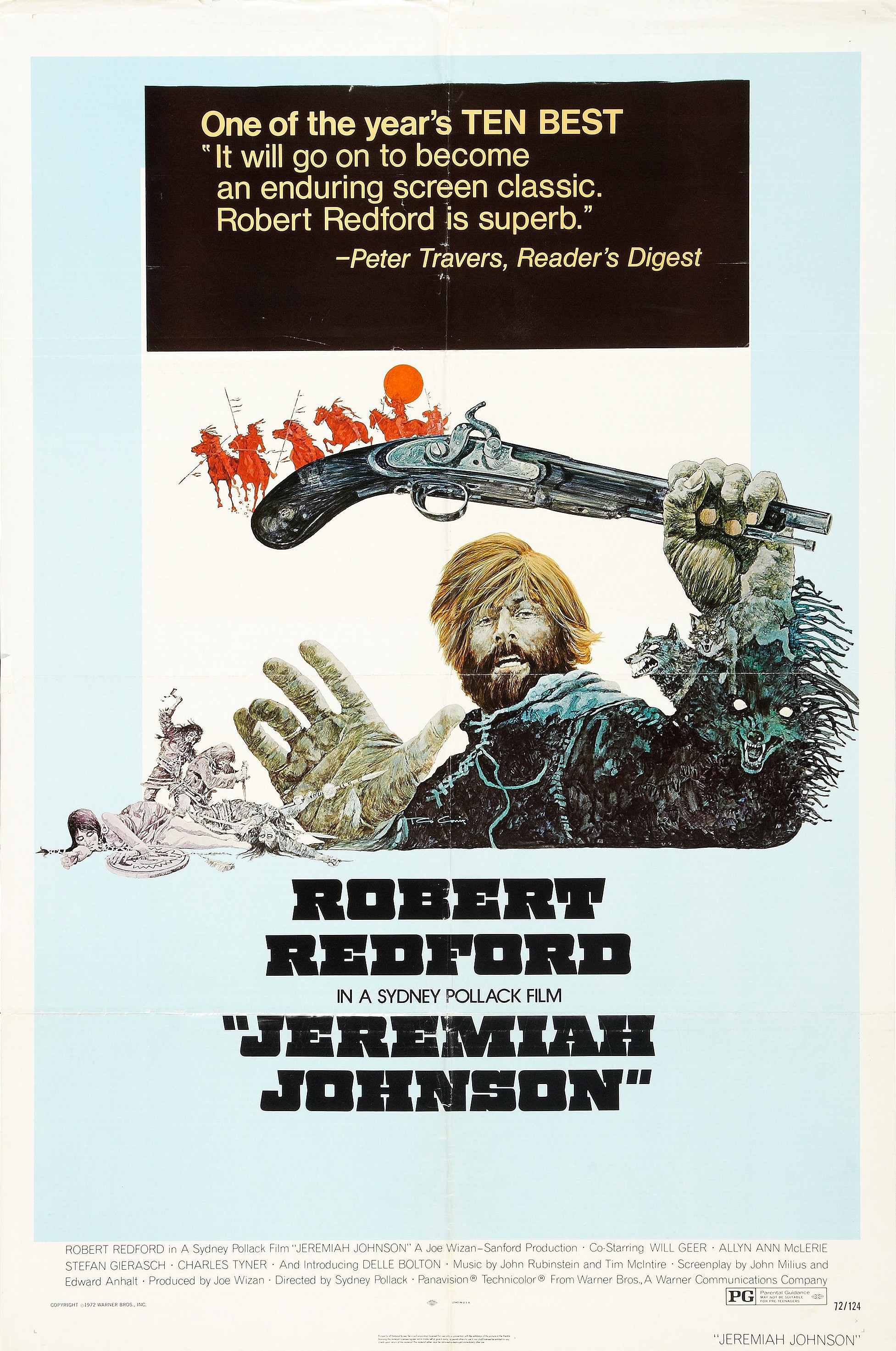Mega Sized Movie Poster Image for Jeremiah Johnson (#4 of 4)