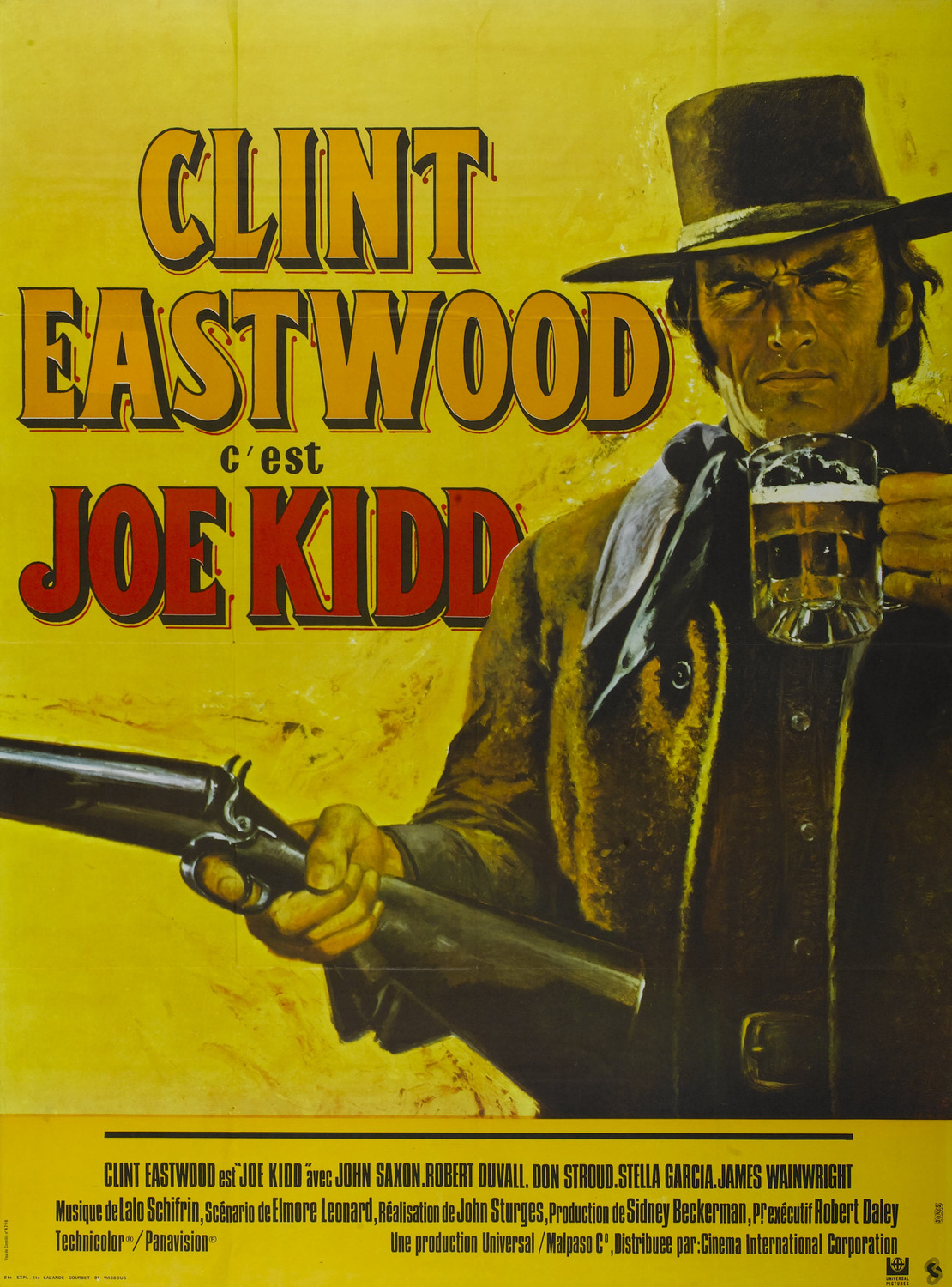 Extra Large Movie Poster Image for Joe Kidd (#3 of 5)