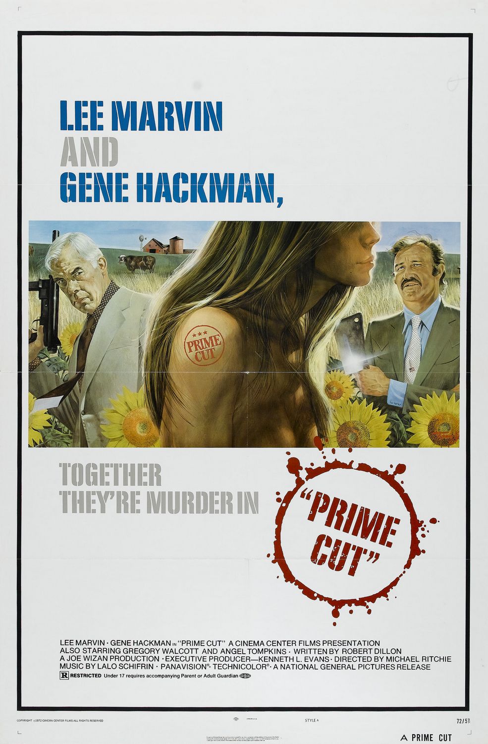 Extra Large Movie Poster Image for Prime Cut 