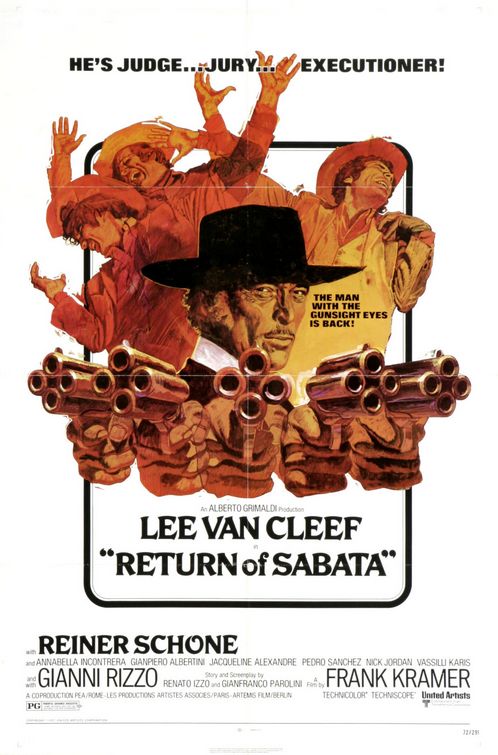 Return of Sabata Movie Poster