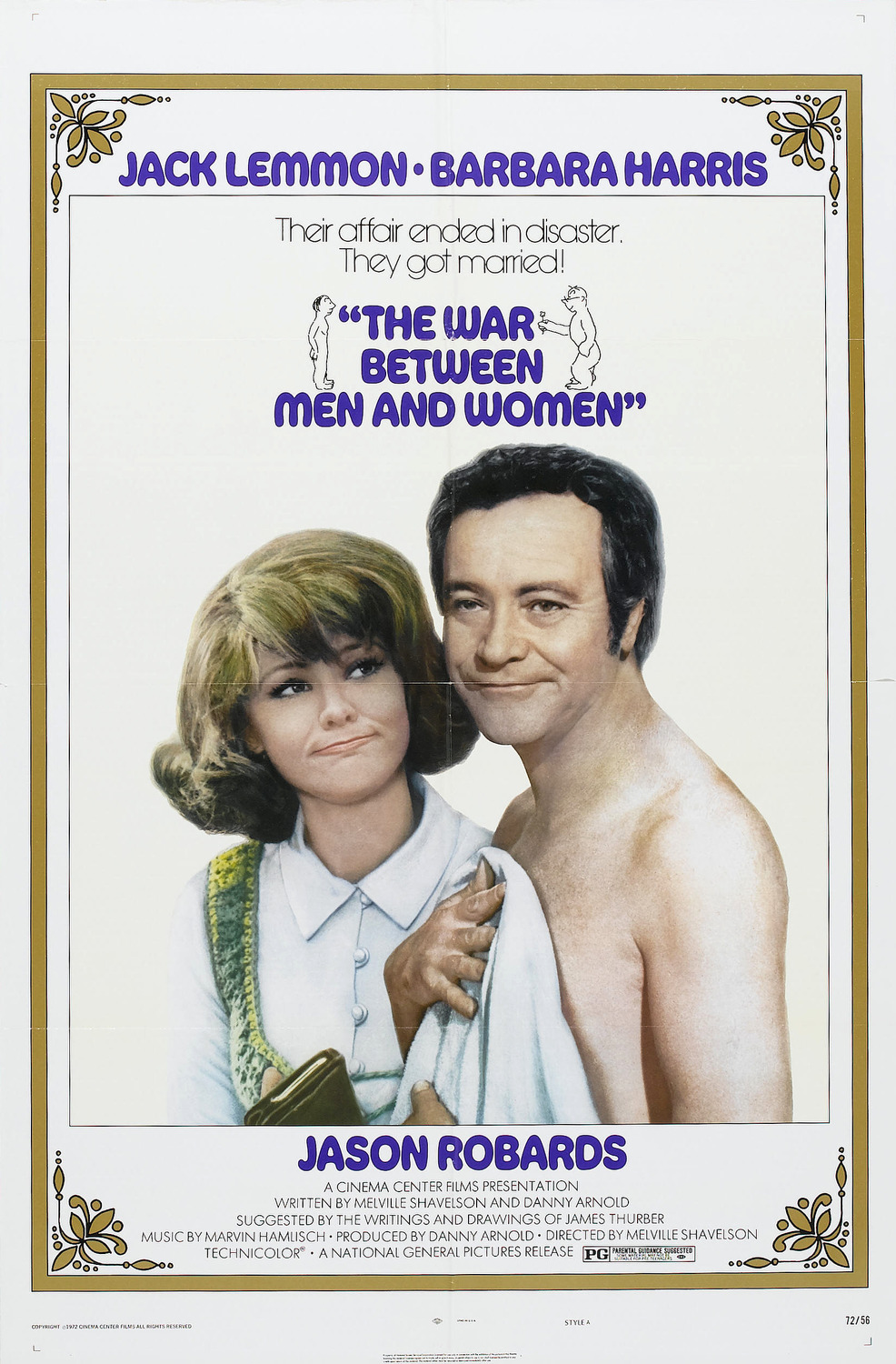 Extra Large Movie Poster Image for The War Between Men and Women (#2 of 2)