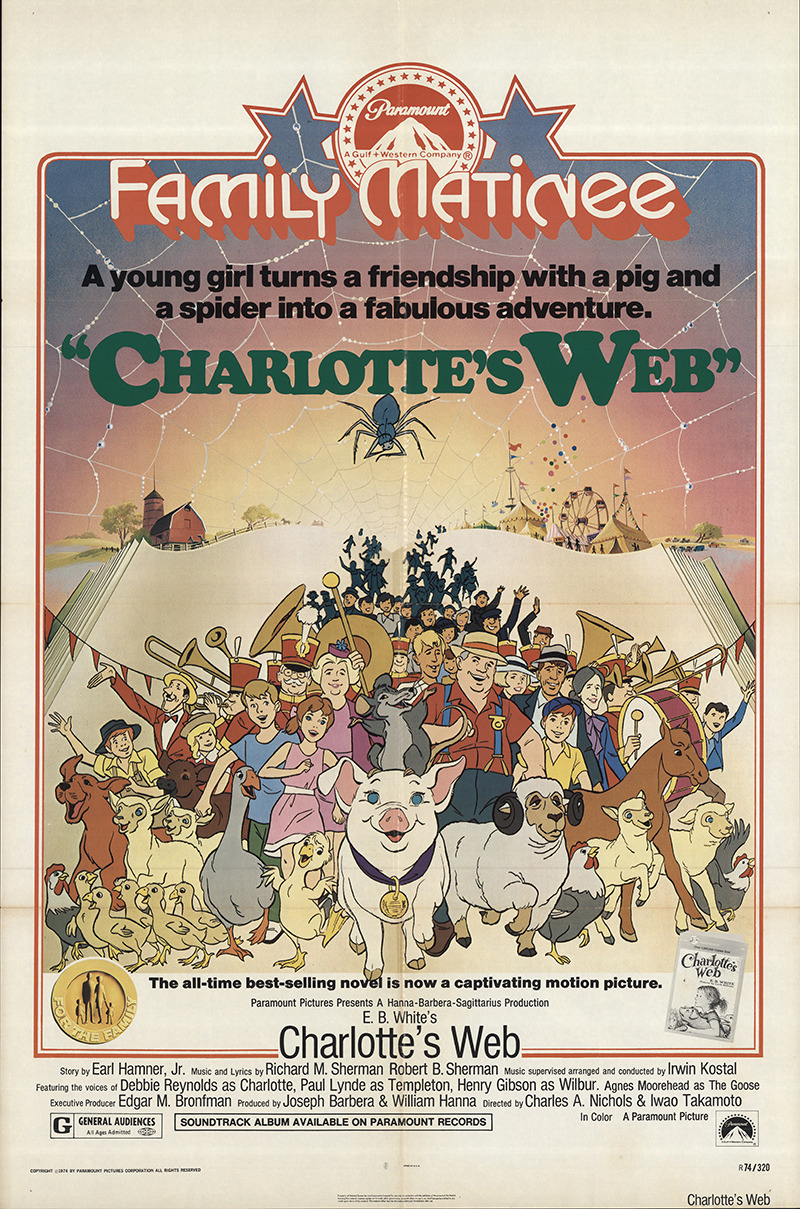 Extra Large Movie Poster Image for Charlotte's Web (#2 of 2)