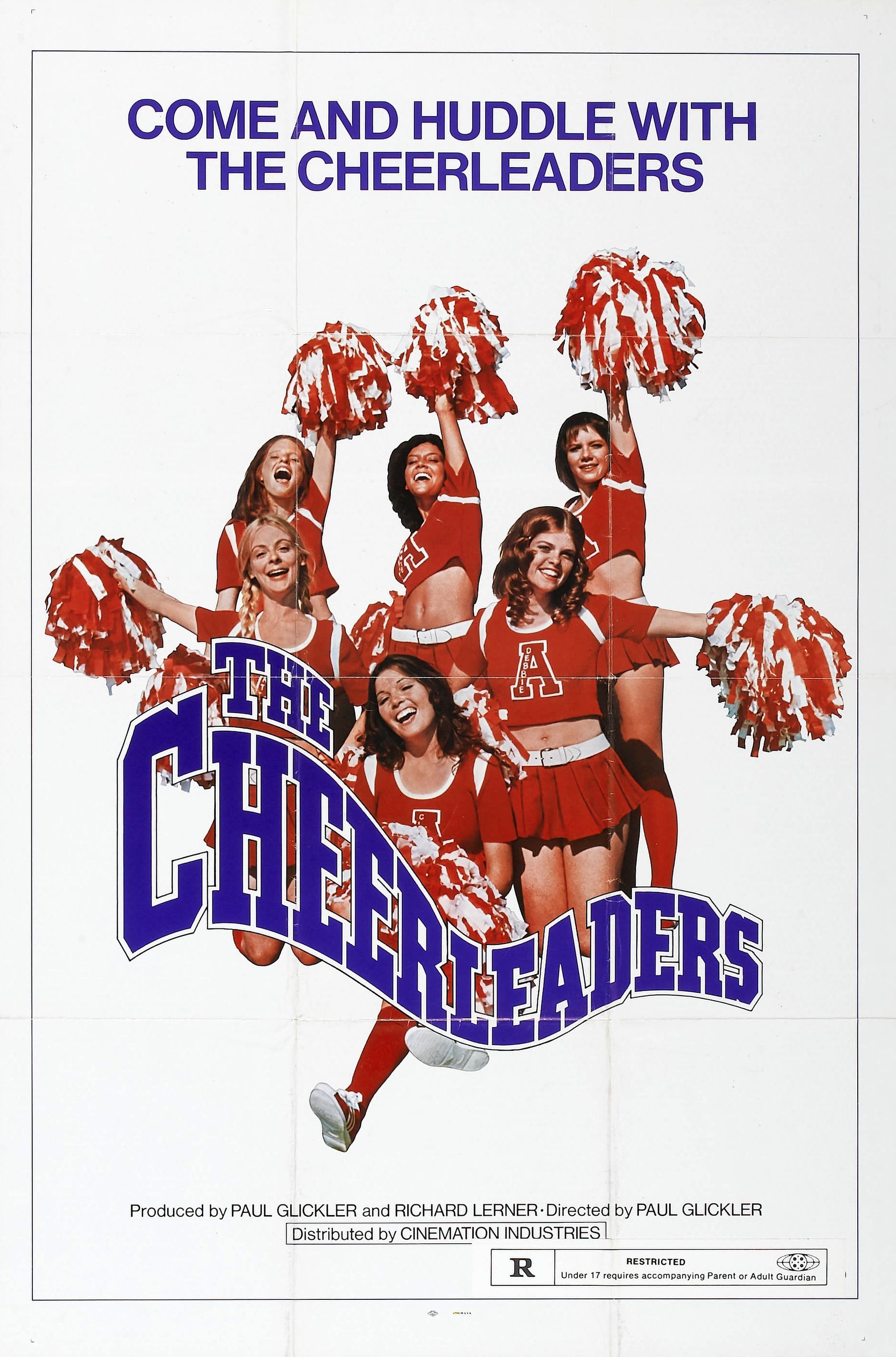 Mega Sized Movie Poster Image for The Cheerleaders 