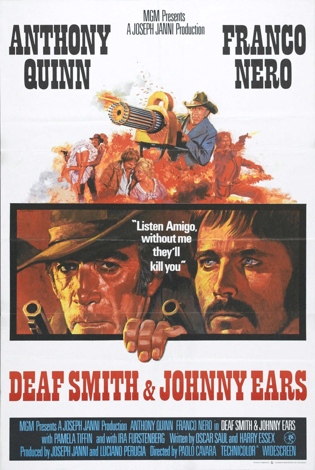 Extra Large Movie Poster Image for Deaf Smith and Johnny Ears 