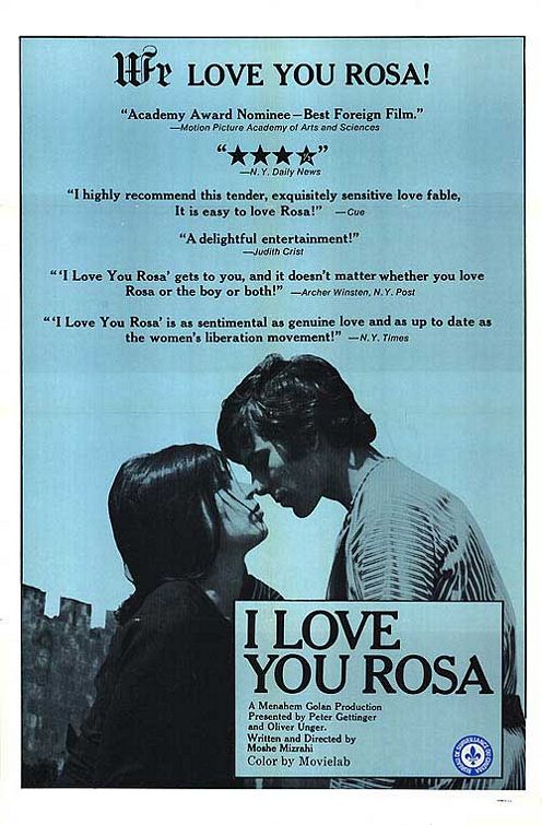 I Love You Rosa Movie Poster