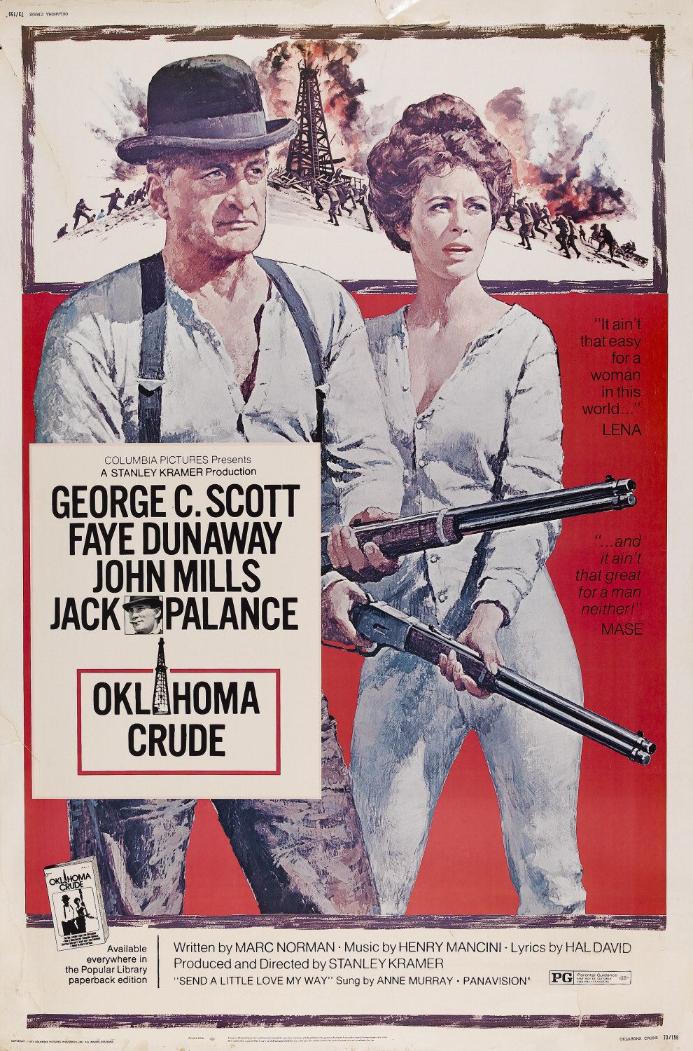 Extra Large Movie Poster Image for Oklahoma Crude 