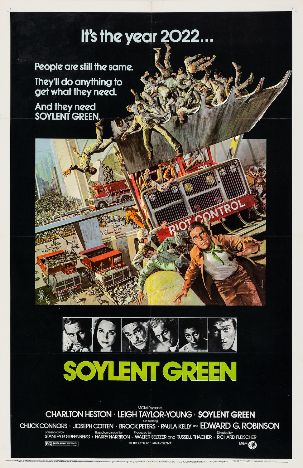 Extra Large Movie Poster Image for Soylent Green 