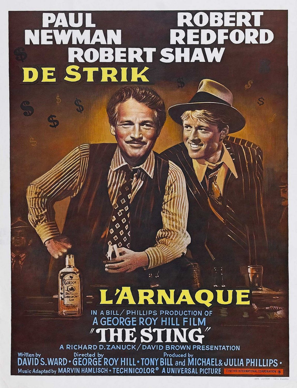 Extra Large Movie Poster Image for The Sting (#4 of 4)