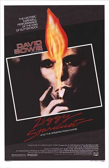 Ziggy Stardust and the Spiders from Mars Movie Poster