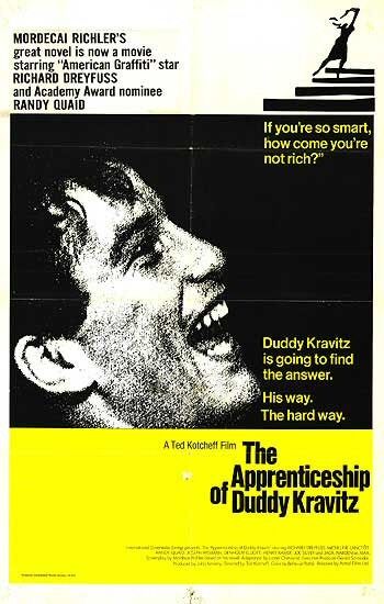 The Apprenticeship of Duddy Kravitz Movie Poster