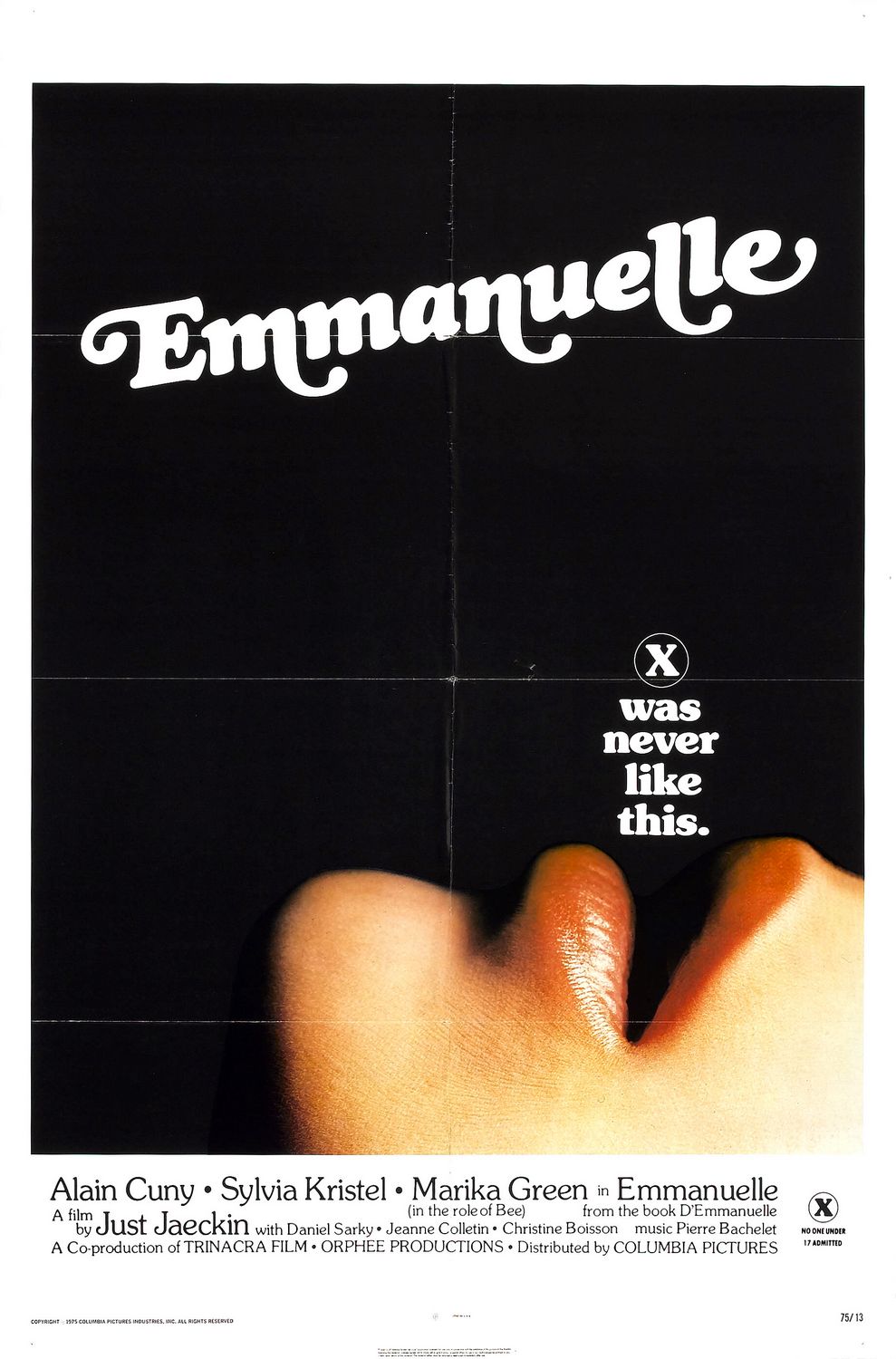 Extra Large Movie Poster Image for Emmanuelle 