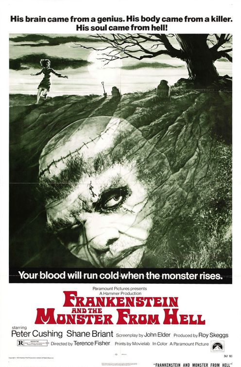 Frankenstein and the Monster from Hell Movie Poster
