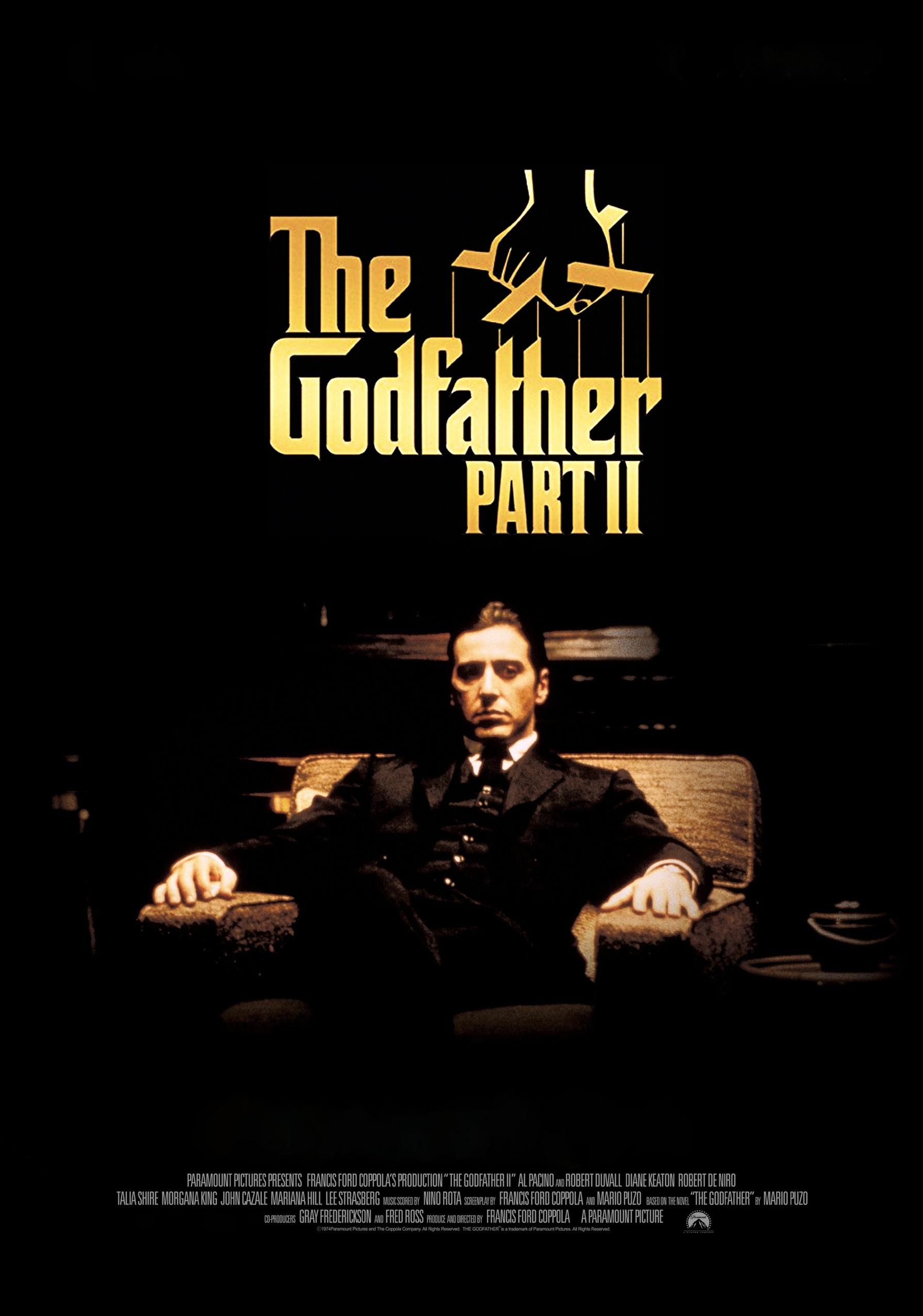 Mega Sized Movie Poster Image for The Godfather part II (#4 of 4)