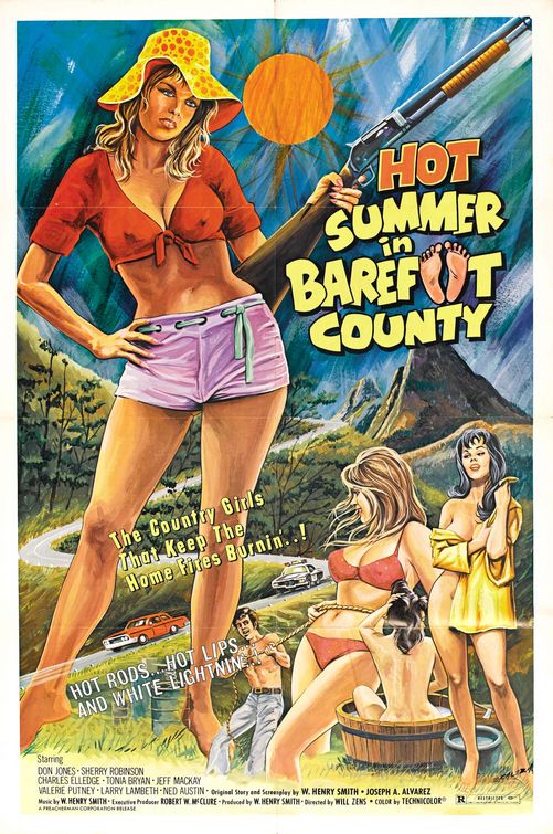Hot Summer in Barefoot County Movie Poster