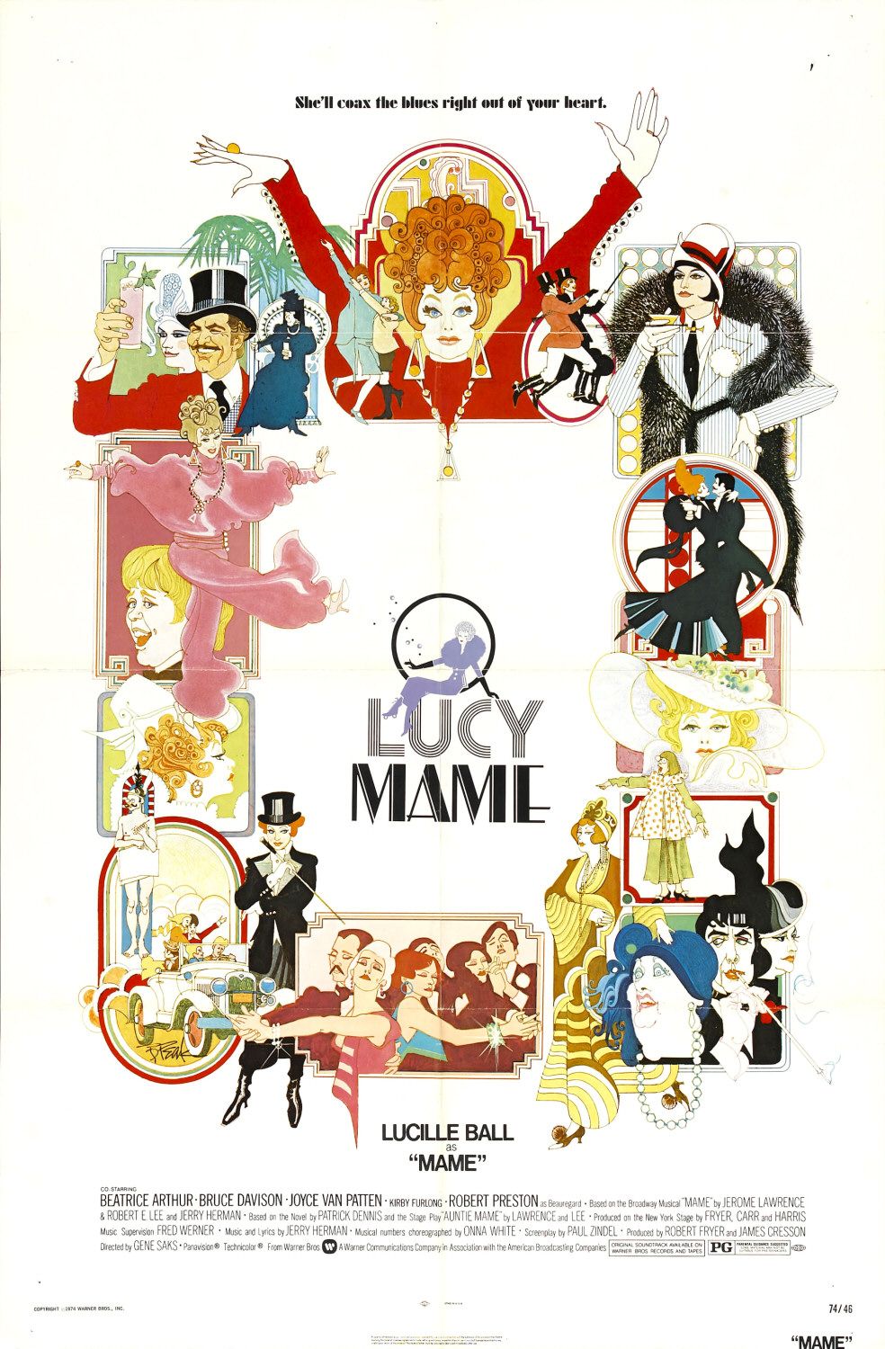 Extra Large Movie Poster Image for Mame 