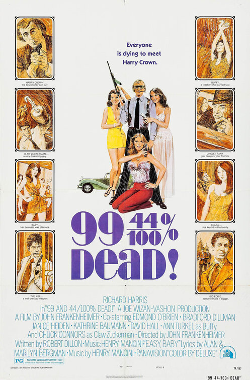 99 and 44/100% Dead Movie Poster