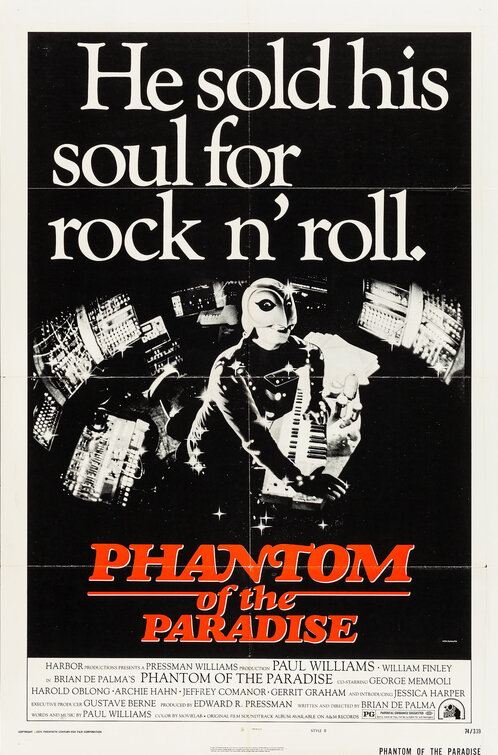 Phantom of the Paradise Movie Poster