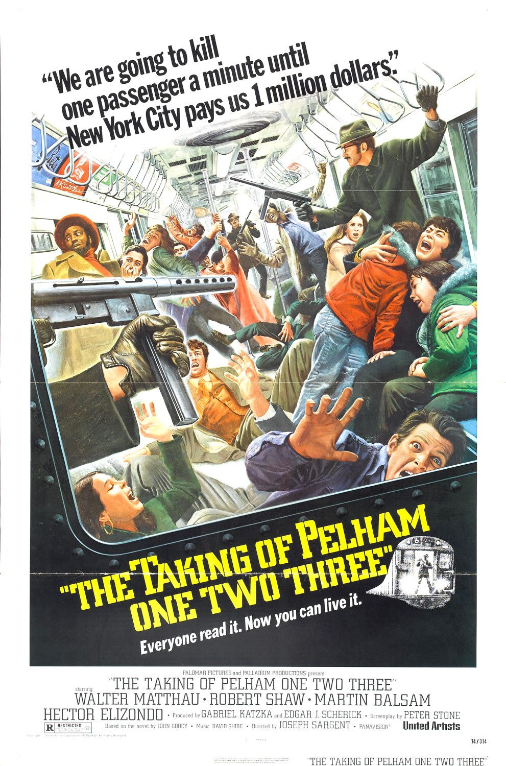 Extra Large Movie Poster Image for The Taking of Pelham One Two Three (#1 of 3)