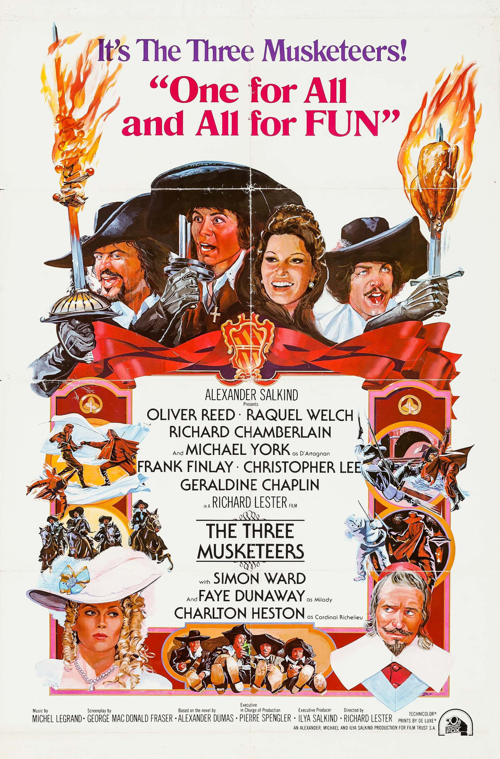 Extra Large Movie Poster Image for The Three Musketeers (#3 of 3)
