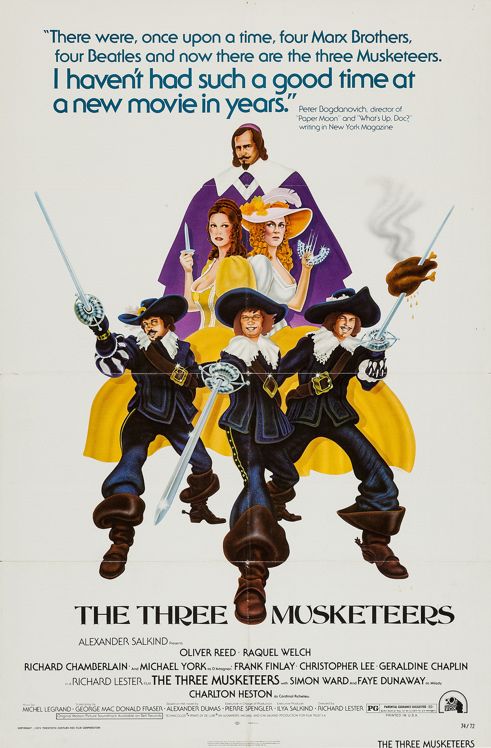 Extra Large Movie Poster Image for The Three Musketeers (#1 of 3)