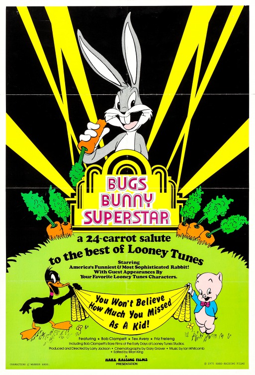 Bugs Bunny Superstar Movie Poster
