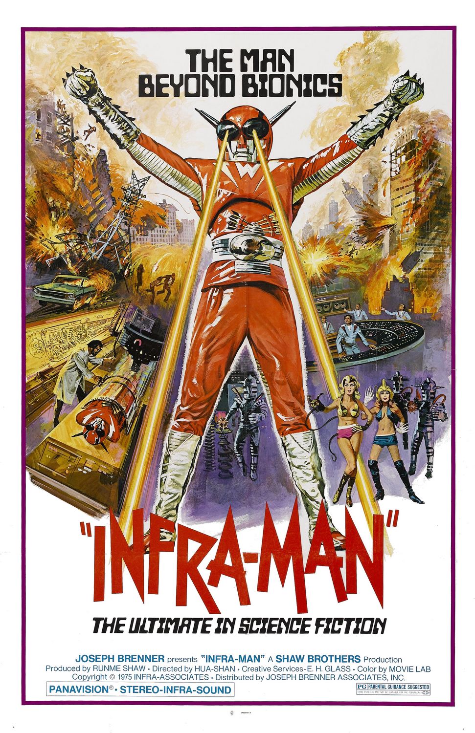 Extra Large Movie Poster Image for Infra-Man 