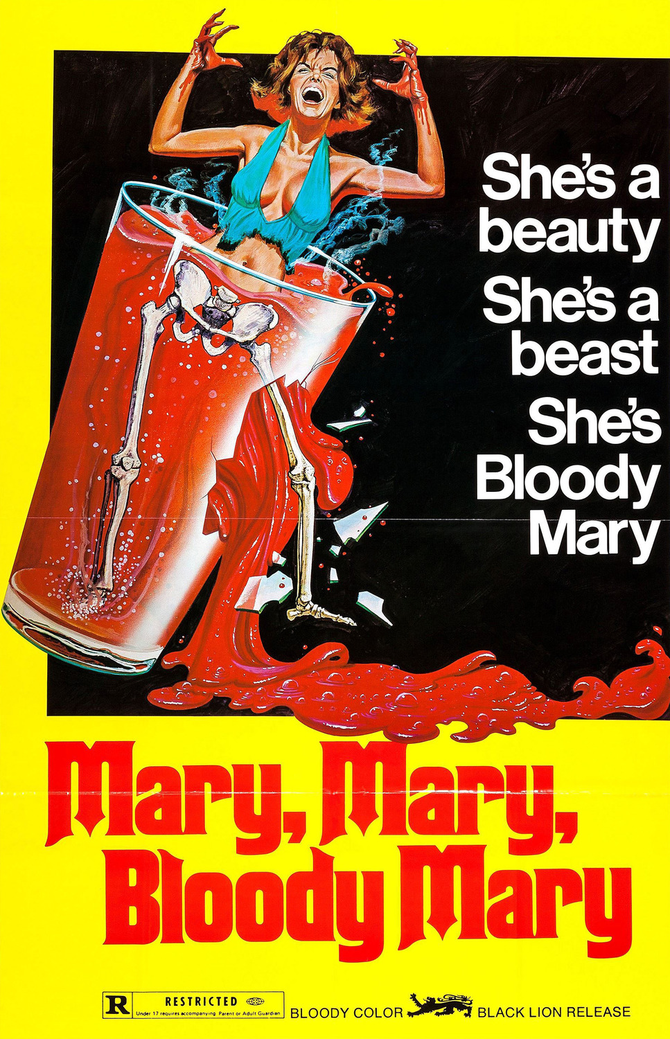 Extra Large Movie Poster Image for Mary, Mary, Bloody Mary 