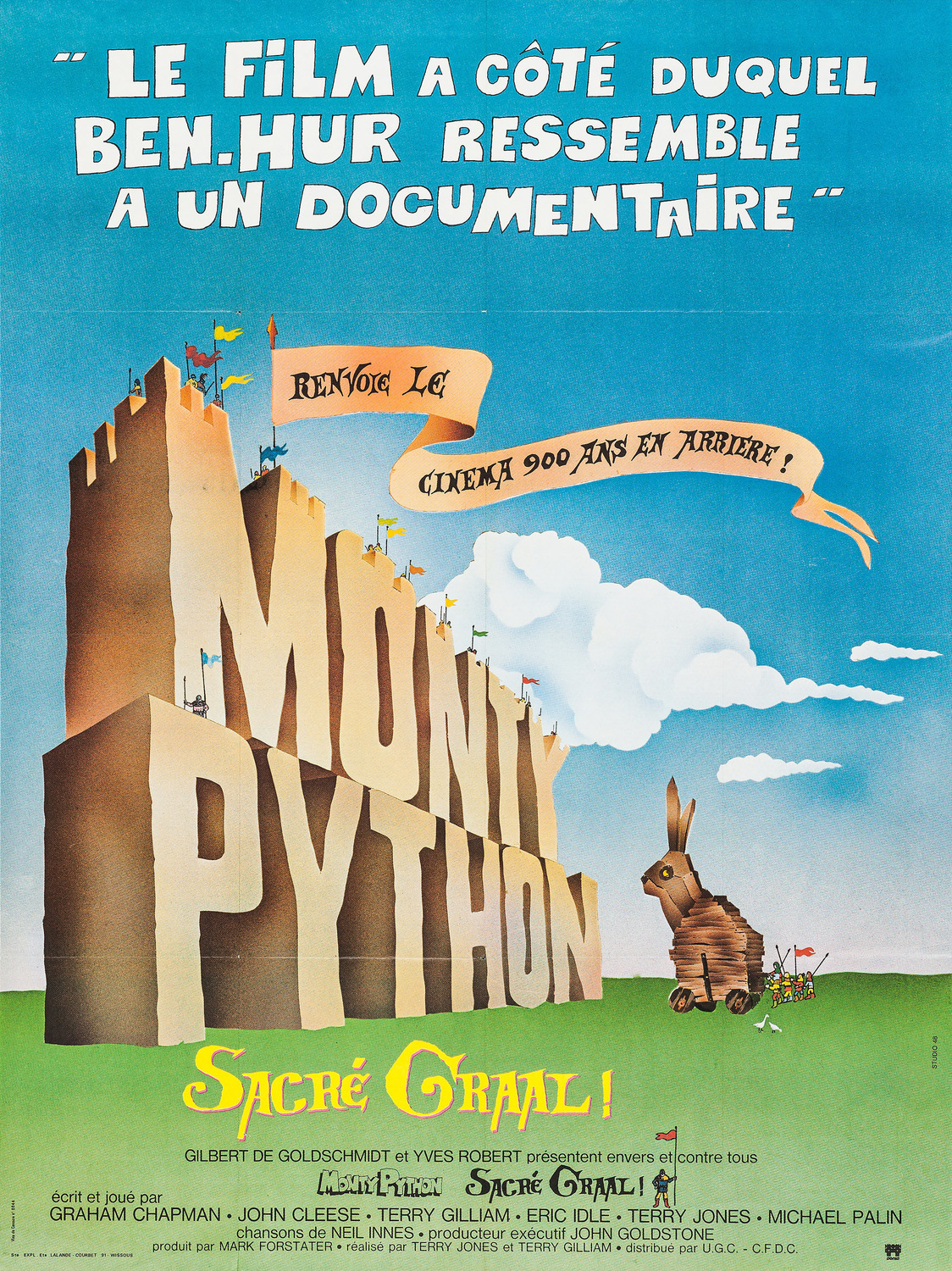 Extra Large Movie Poster Image for Monty Python and the Holy Grail (#2 of 4)