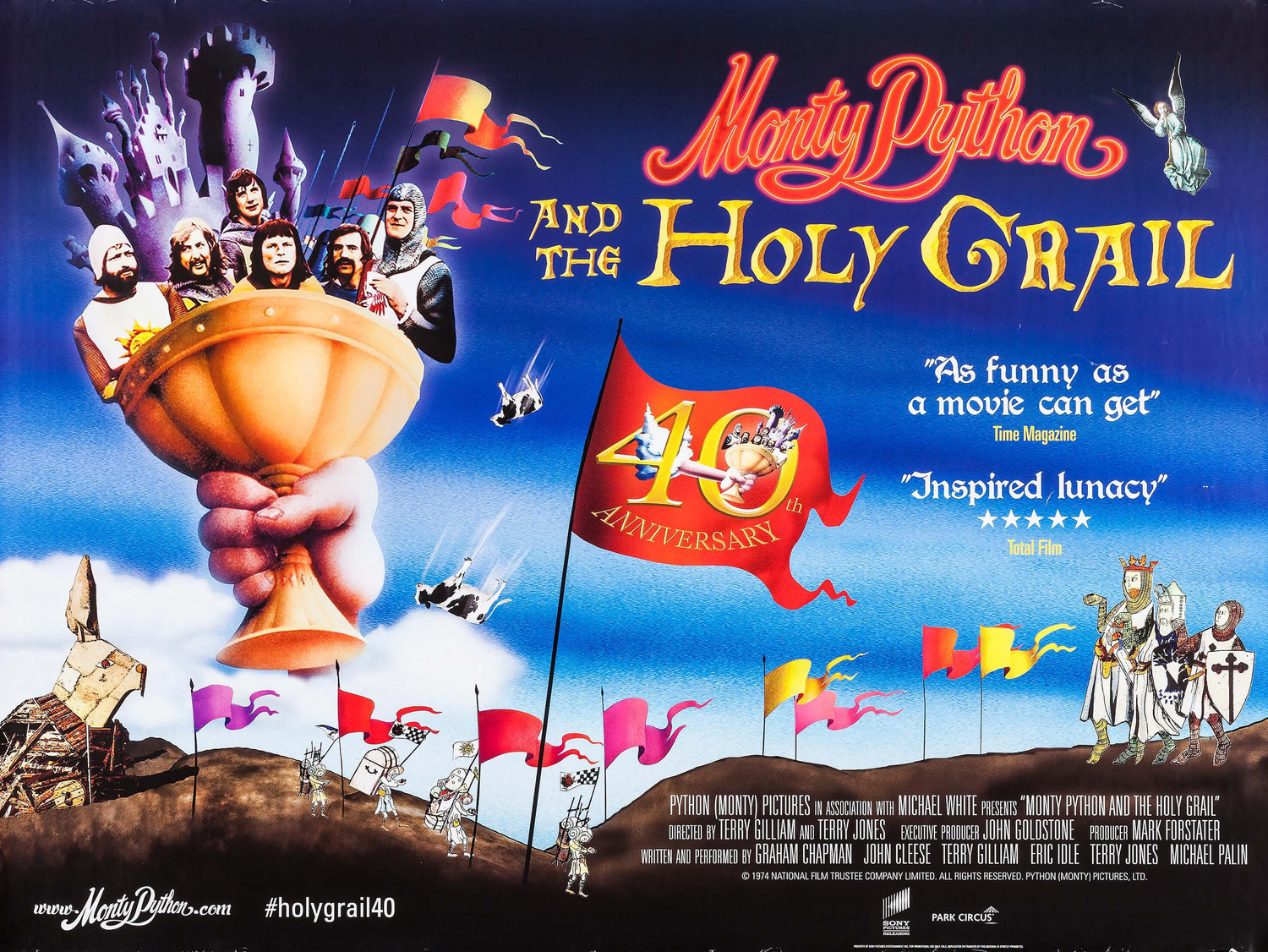 Extra Large Movie Poster Image for Monty Python and the Holy Grail (#4 of 4)