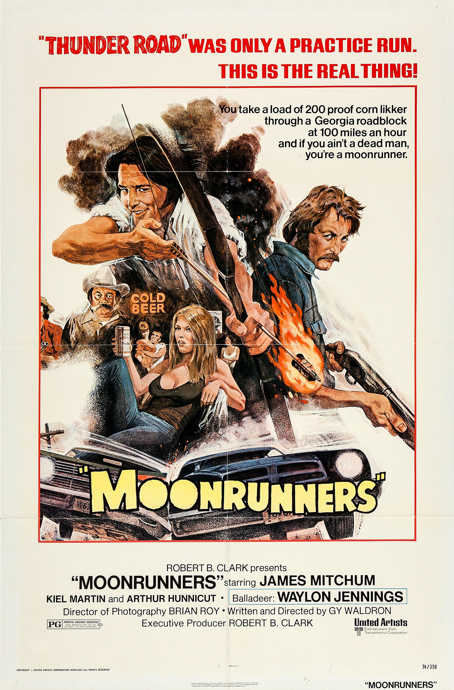 Mega Sized Movie Poster Image for Moonrunners 