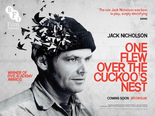 One Flew Over the Cuckoo's Nest Movie Poster