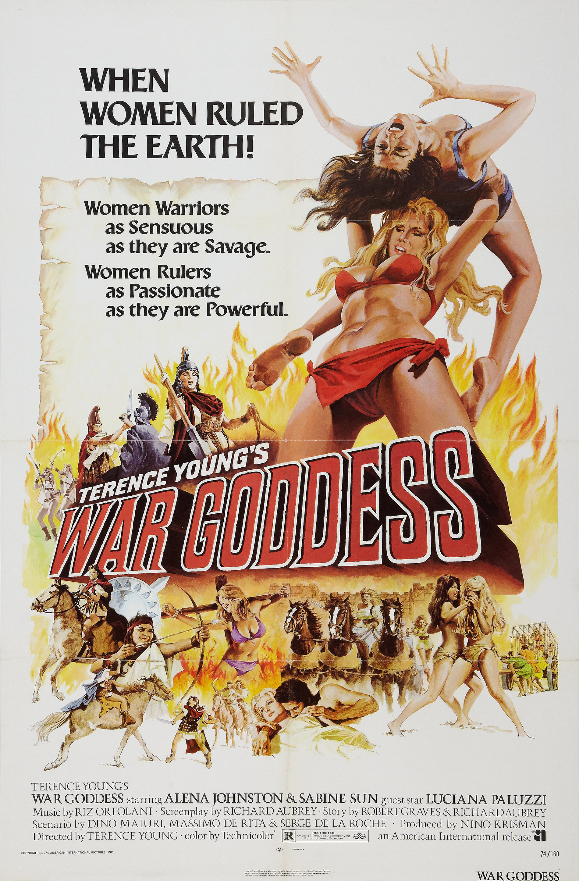 Mega Sized Movie Poster Image for War Goddess 