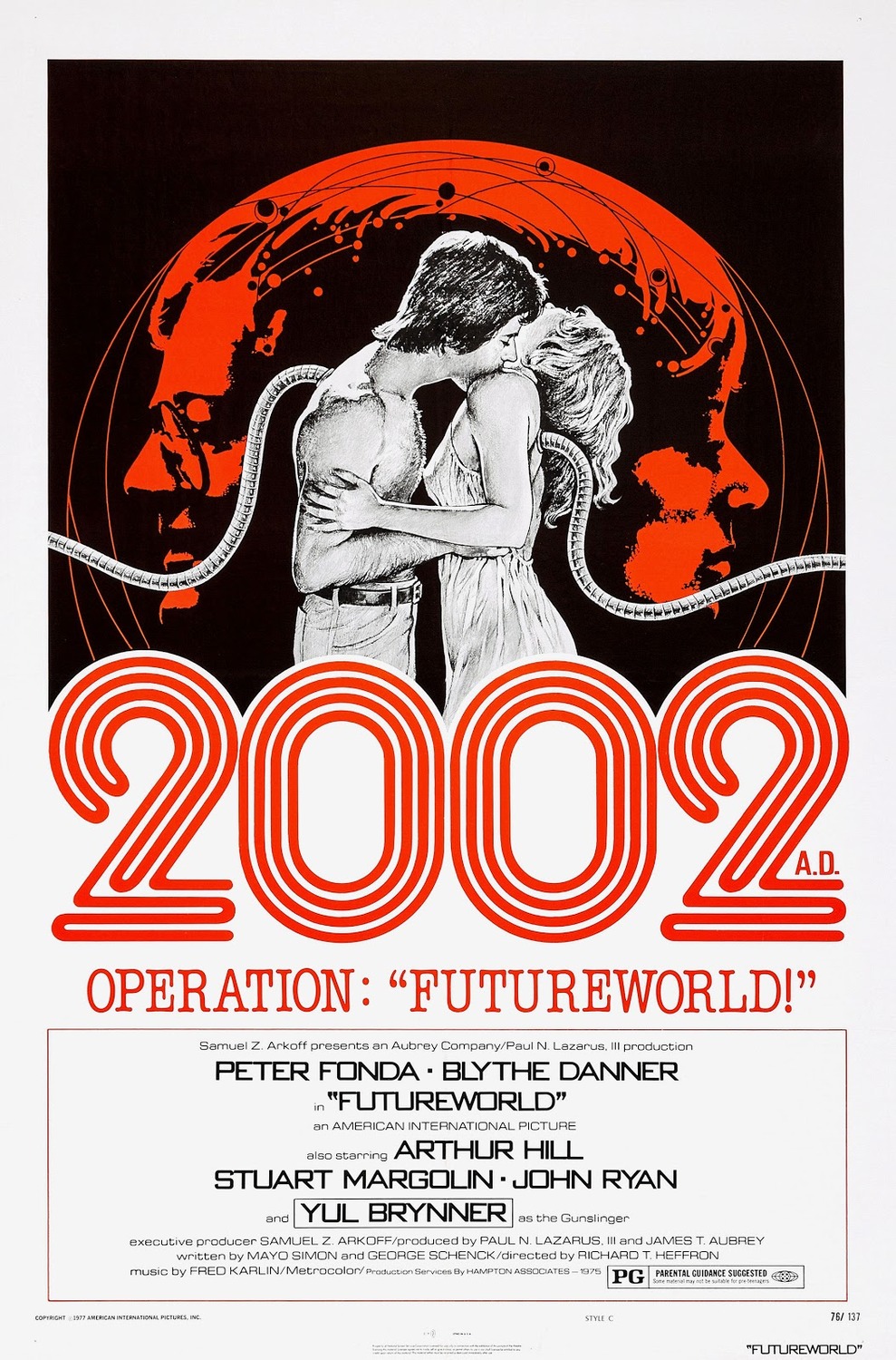 Extra Large Movie Poster Image for Futureworld (#3 of 3)