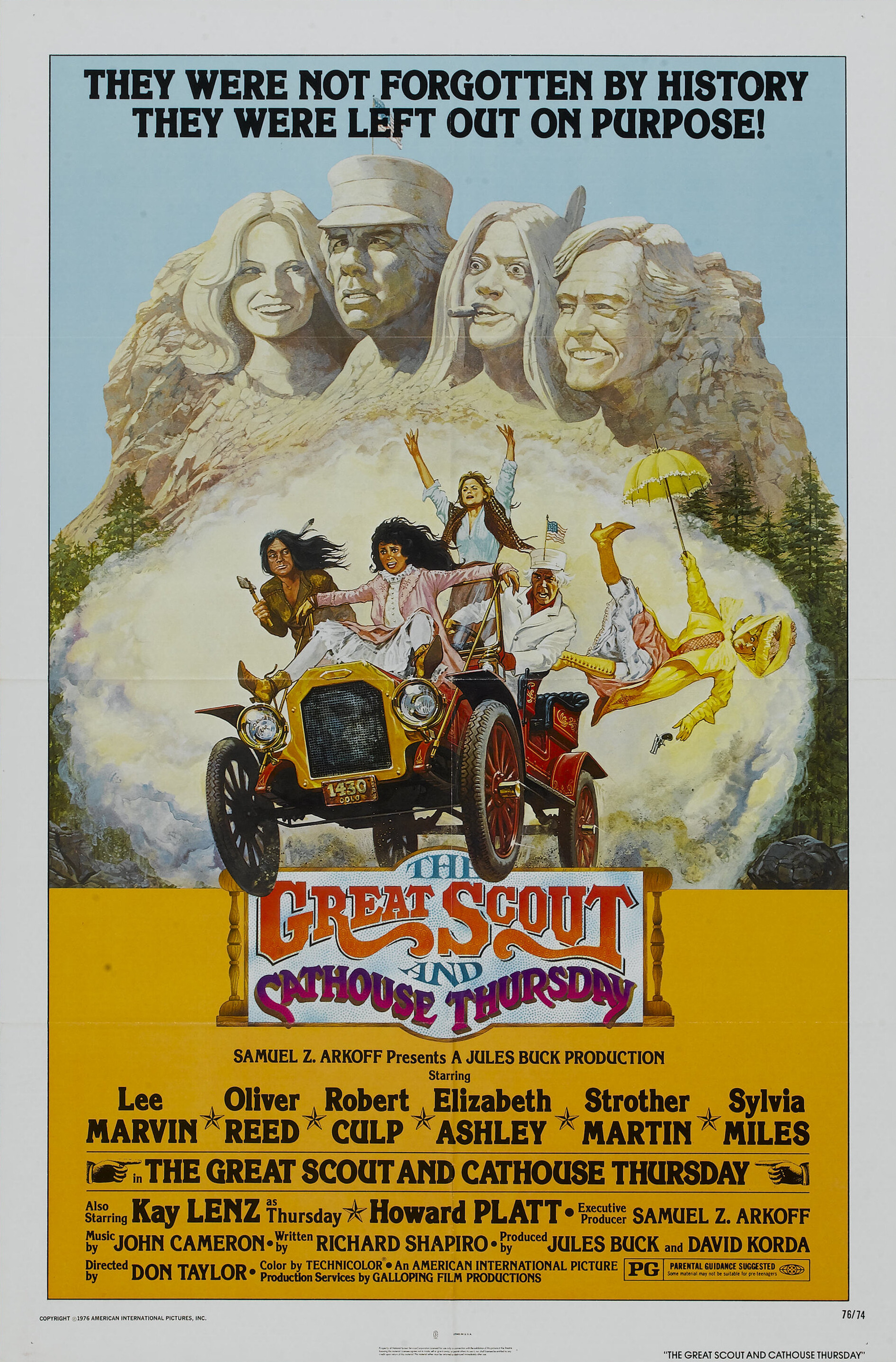 Mega Sized Movie Poster Image for The Great Scout & Cathouse Thursday 