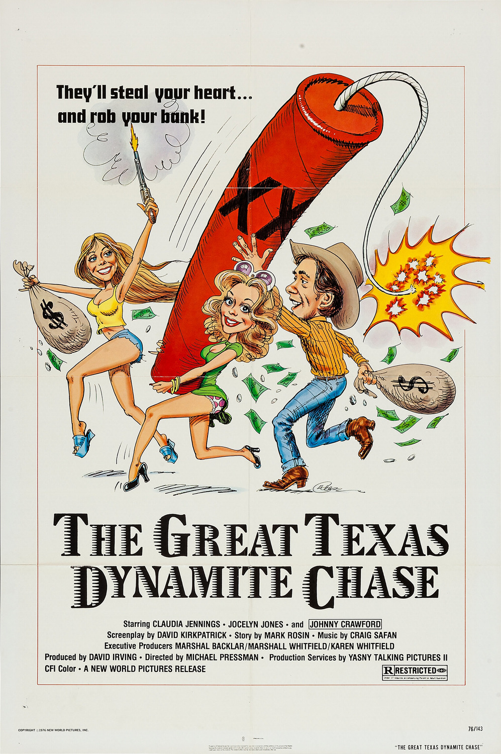Extra Large Movie Poster Image for The Great Texas Dynamite Chase 