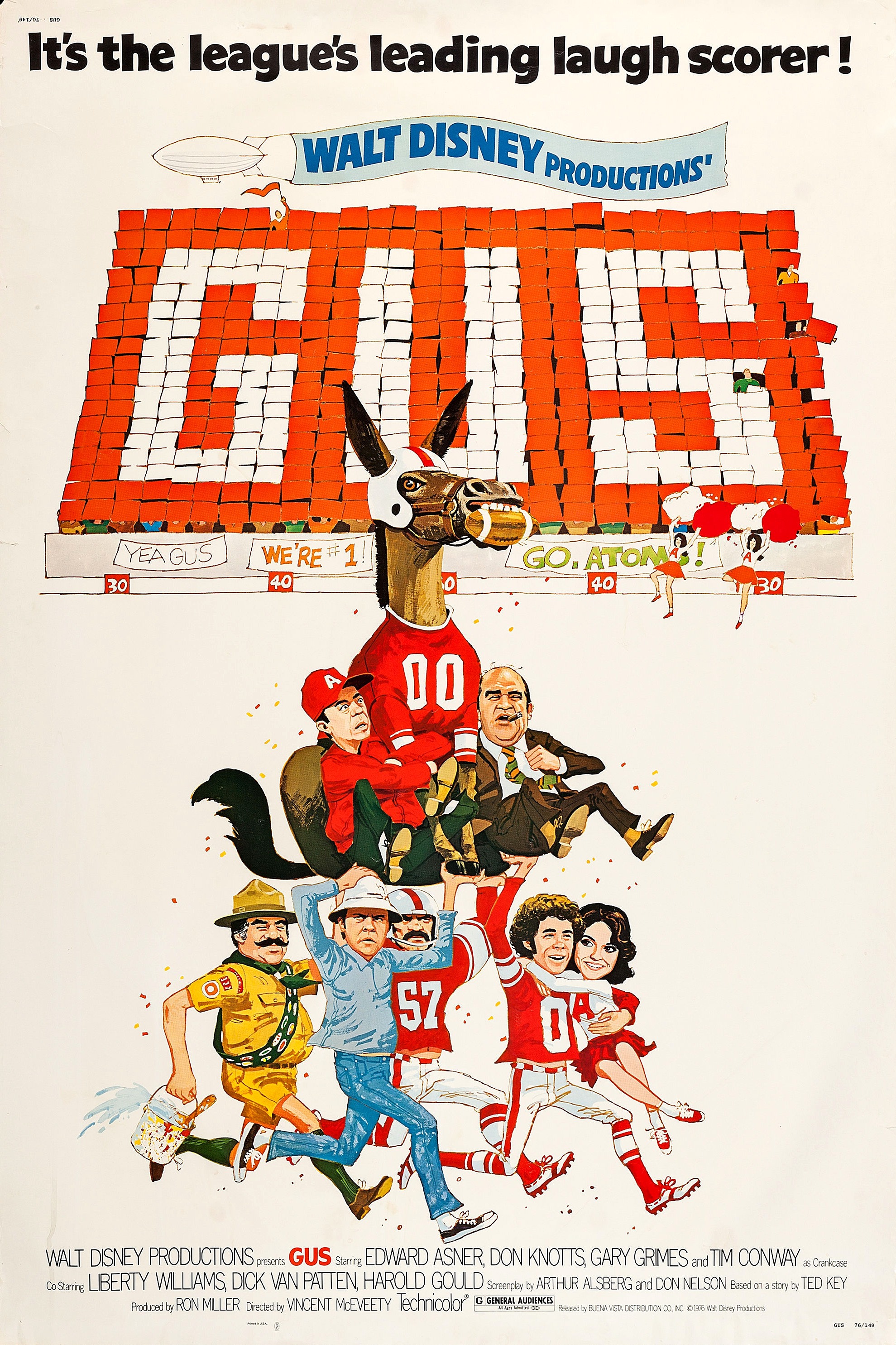 Mega Sized Movie Poster Image for Gus (#1 of 3)