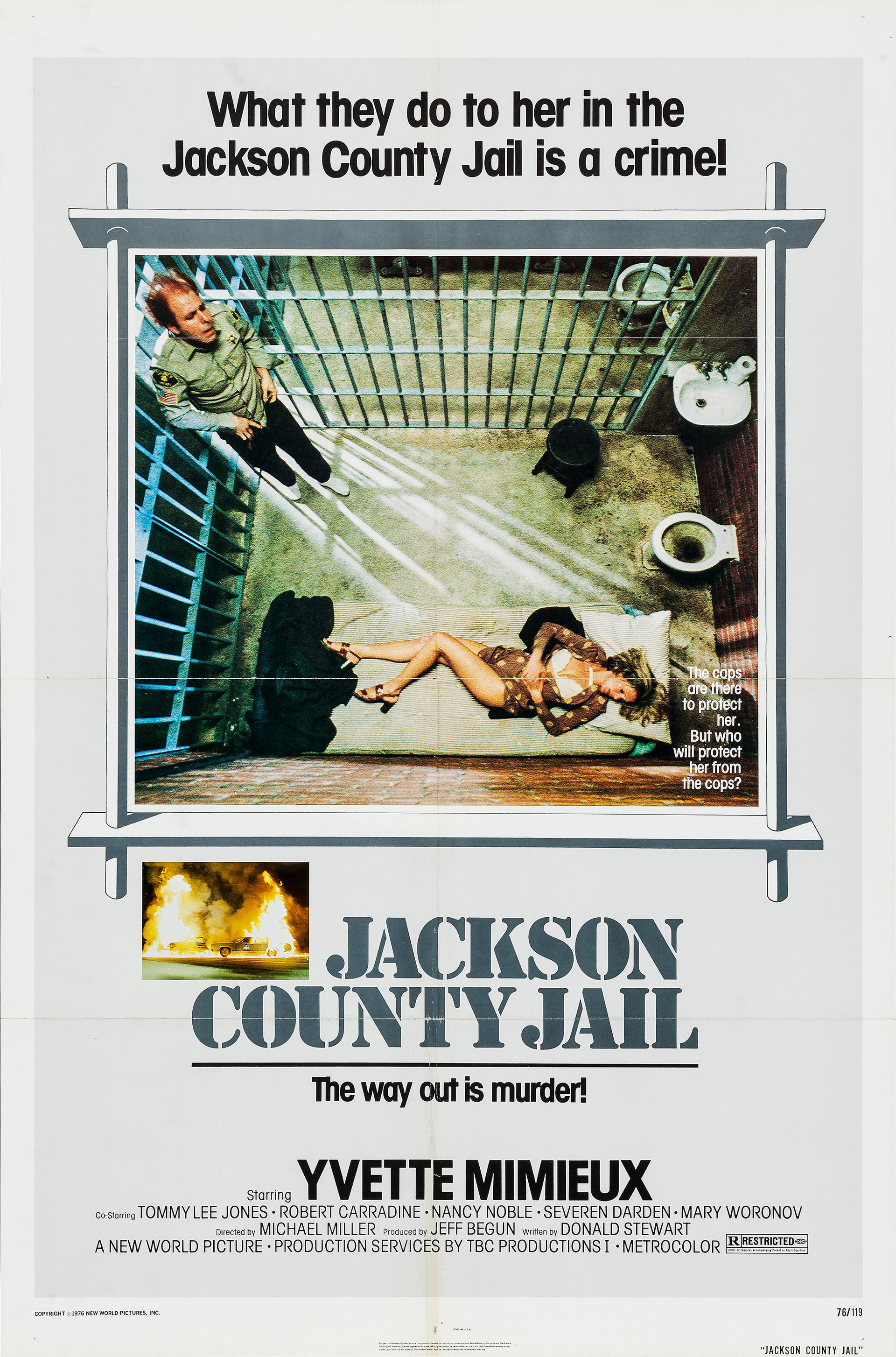 Mega Sized Movie Poster Image for Jackson County Jail (#2 of 2)