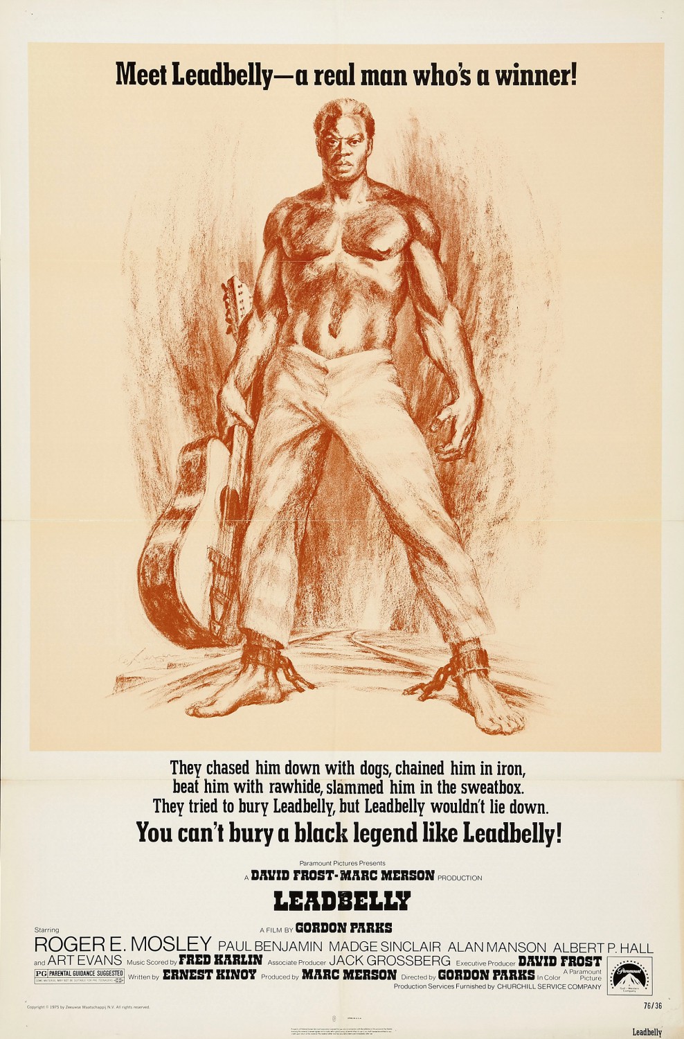 Extra Large Movie Poster Image for Leadbelly 
