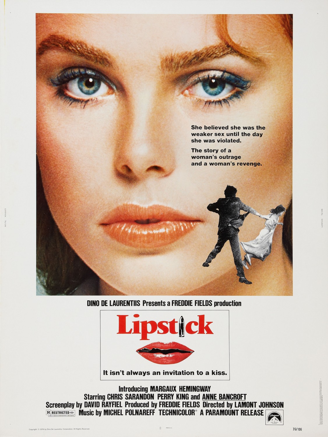 Extra Large Movie Poster Image for Lipstick 