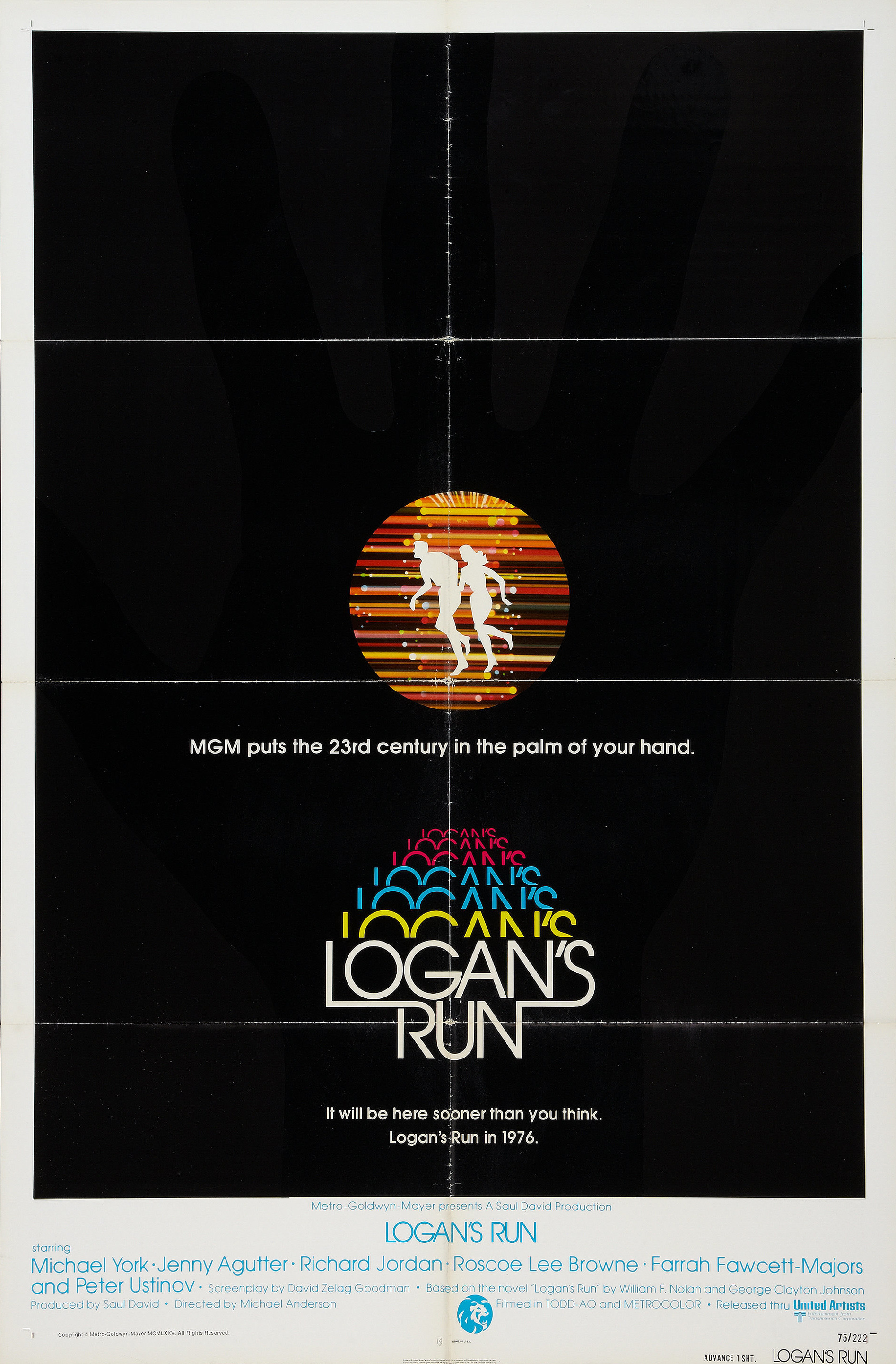Mega Sized Movie Poster Image for Logan's Run (#3 of 6)